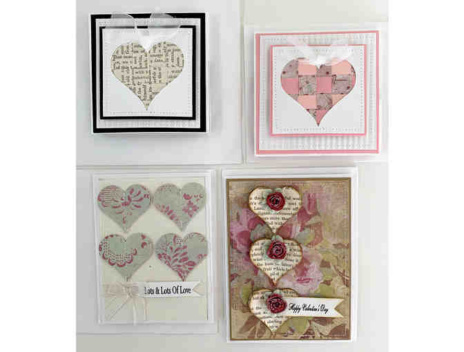 Valentines! Handcrafted Cards - Handmade Hot Mitt - Felt Crafting Kits