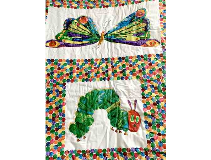Handmade Baby Quilt - Handmade with an Eric Carle Theme