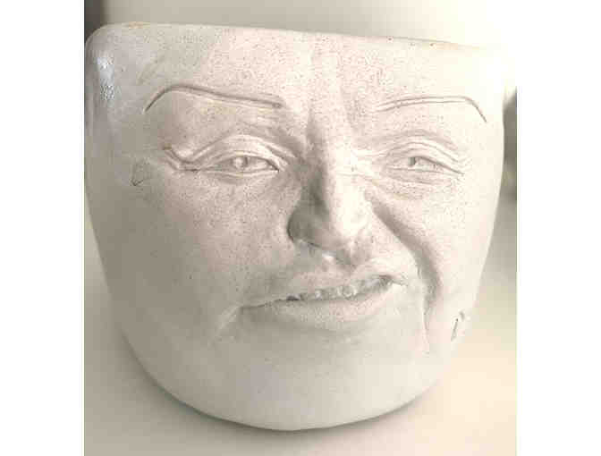 Pottery / Pots - Trio of Expressive Faces, made by Artist