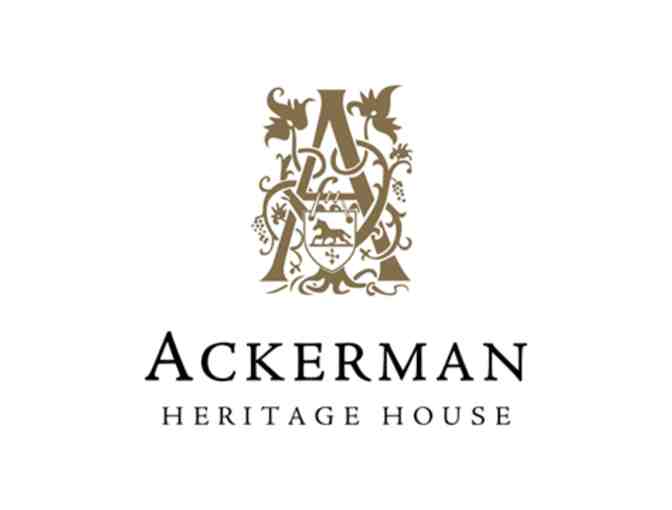 Bespoke Private Dinner for 6 (with WINE), by DGS Culinary at Ackerman Heritage House, Napa