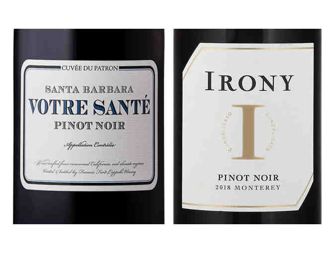 Pinot Pair by the Case: Francis Ford Coppola + Irony Wines