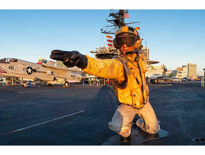 USS Midway -- One Family Pack of Four (4) Guest Passes