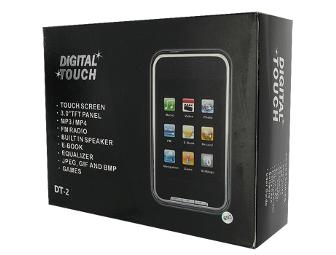 DIGITAL TOUCH? TOUCH SCREEN PERSONAL MEDIA PLAYER