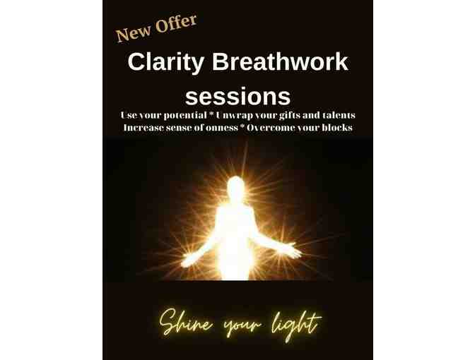 Clarity Breathwork Session Gift Certificate - Photo 1