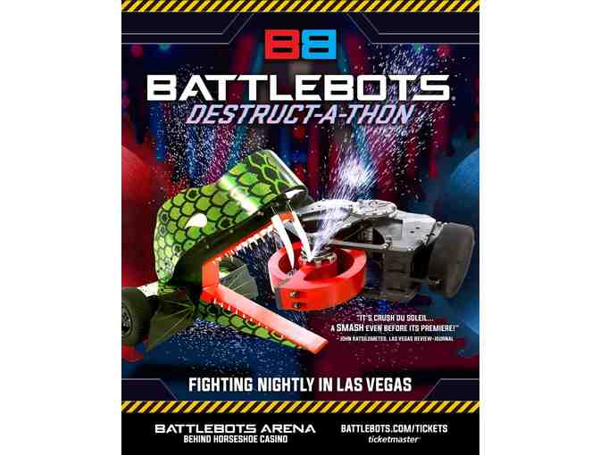 BattleBots Destruct-A-Thon 4 VIP Tickets - Photo 1