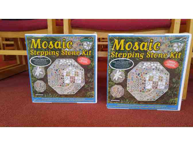 Set of two, Milestones Mosaic Stepping Stone Kits