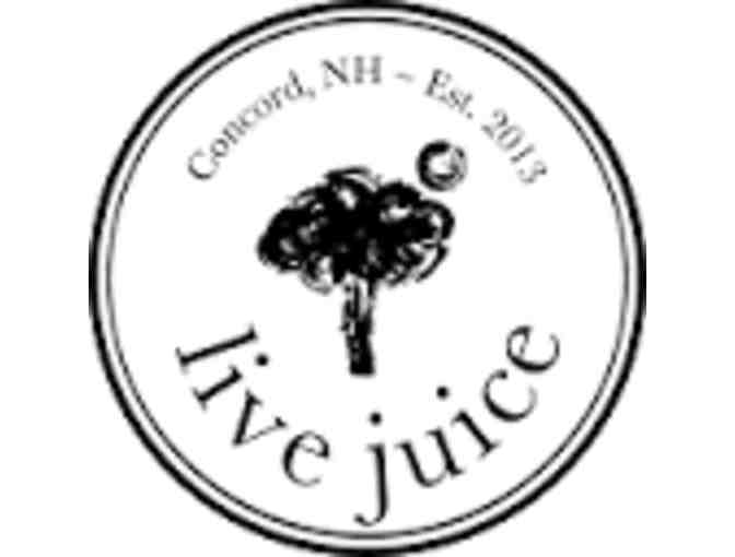 Live Juice Gift Certificate