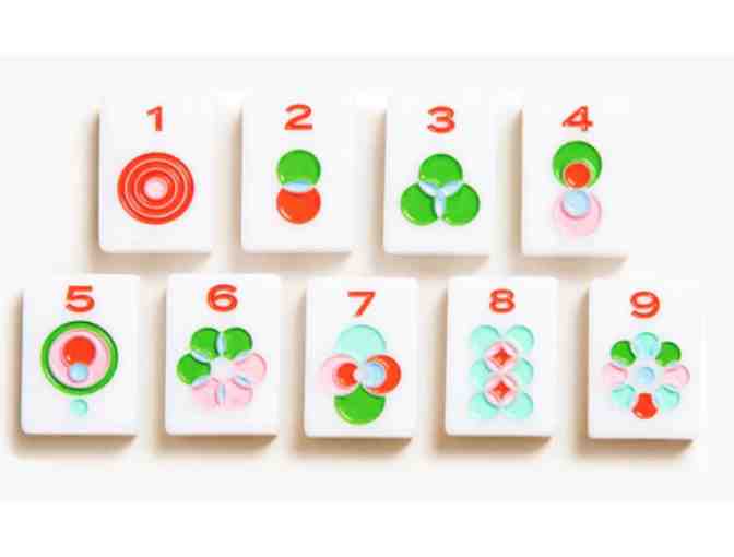 Set of Mahjong Tiles and Pushers from The Mahjong Line