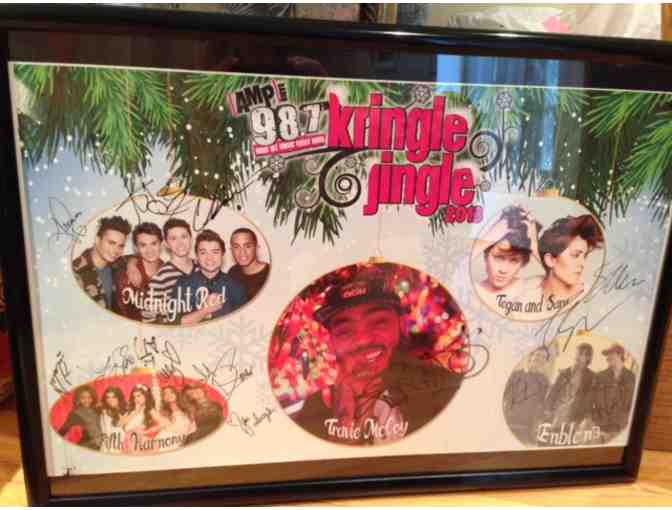 Autographed Kringle Jingle poster