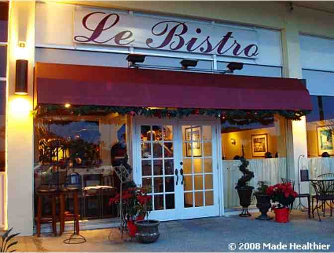 $50 Gift Certificate for Le Bistro Restaurant