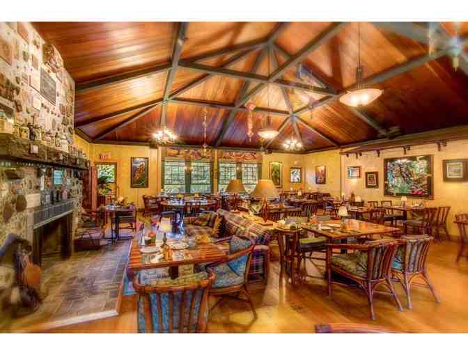 One Night Stay for Two including Breakfast at the Kilauea Lodge & Restaurant!