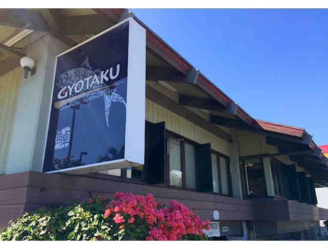 $10 Gift Certificate for Gyotaku Japanese Restaurant!