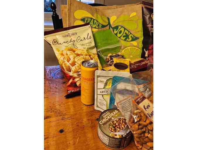 $50 Trader Joe's Food / Snack package w/ Canvas Bag