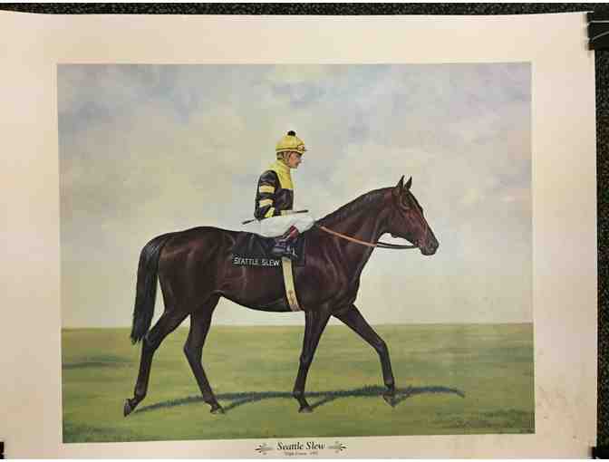 Seattle Slew Unframed Picture