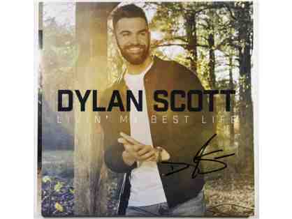 Autographed Dylan Scott Livin' My Best Life Album