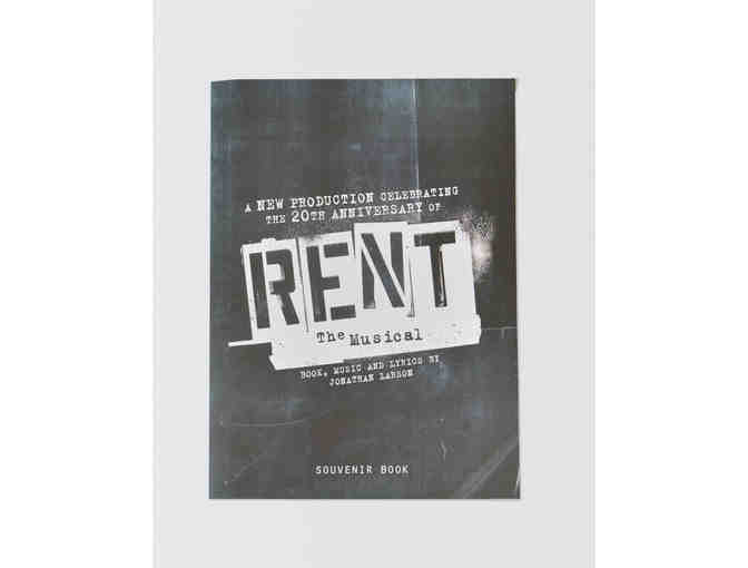 RENT - The Musical...UK Tour Package includes Autographed Souvenir Book, T-shirt and Tote