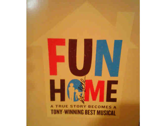 FUN HOME Souvenir Program Autographed by Alison Bechdel and Current Broadway Cast.