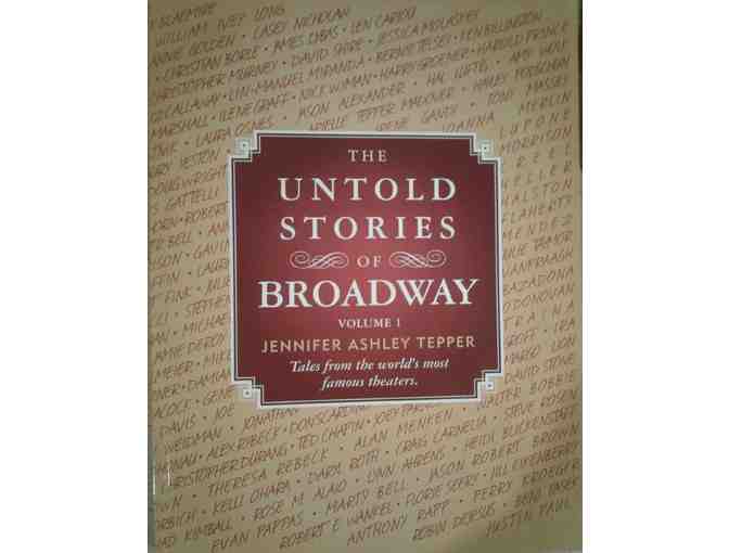 Collection of Broadway Musical Theatre Books - One Autographed, two First Editions