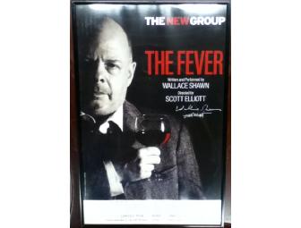 Wallace Shawn - personalized autographed book of ESSAYS + framed signed THE FEVER poster