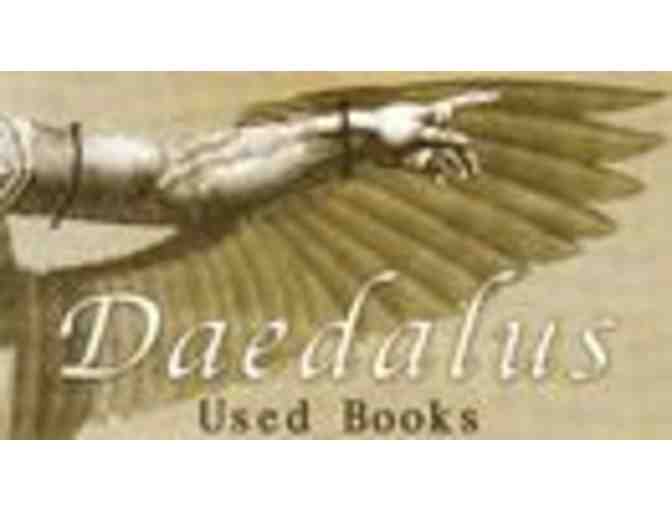 $100 Gift Certificate to Daedalus Used Books
