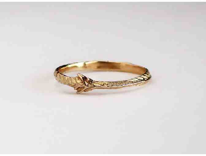 Gold Sprout Ring