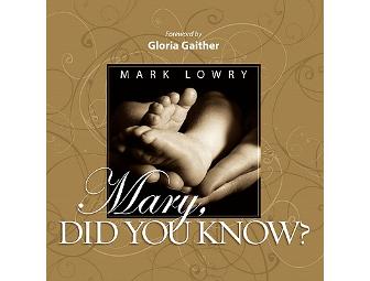 AUTOGRAPHED Mark Lowry -Mary Did You Know? Book & CD