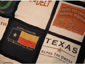 Tri-Sigma T-Shirt Quilt