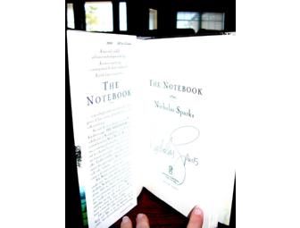 Autographed Copy of Nicholas Sparks' 'The Notebook'