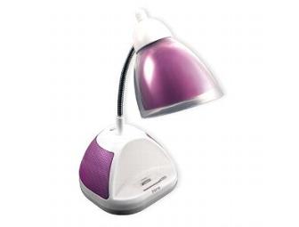 iHome for iPod Desk Lamp Docking Station: Set of Two in Pink