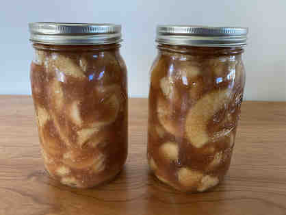 Apple Pie Filling made from Scratch -- 2 Quarts