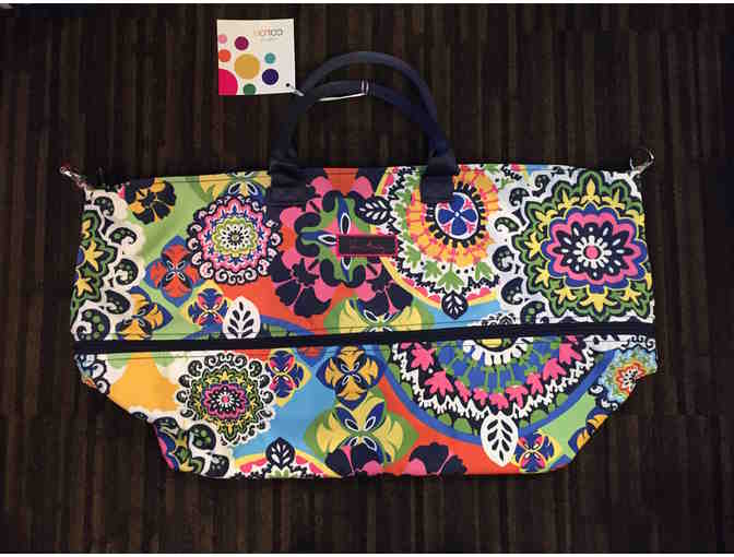 Vera Bradley Expandable Totes and Makeup Bag