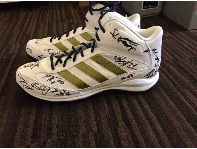 Autographed Shoes from the UCLA Football Team