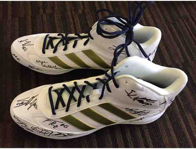 Autographed Shoes from the UCLA Football Team