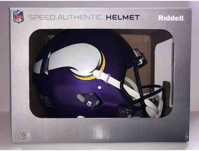 Autographed Minnesota Vikings Trae Waynes Riddell Speed Authentic Helmet