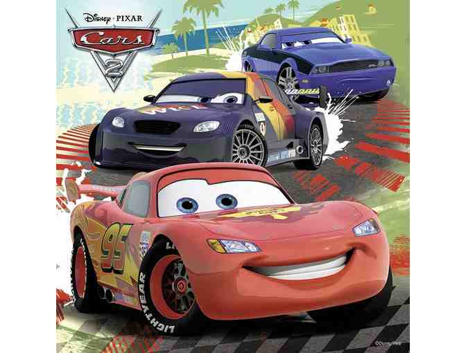 Ravensburger Disney Cars: Worldwide Racing Fun 3 x 49-Piece Jigsaw Puzzle for Kids