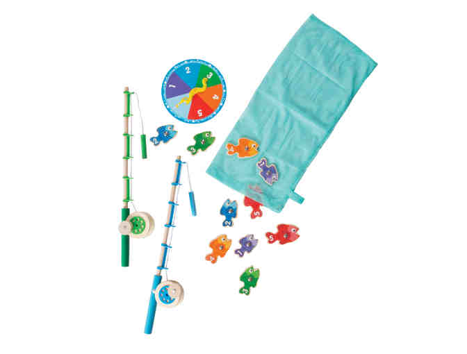 Melissa & Doug - Catch & Count Wooden Fishing Game