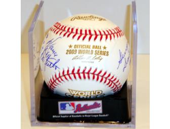 2009 World Series Baseball - Umpire Signed