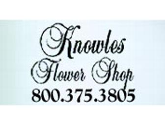 $50 Gift Certificate to Knowles Flower Shop