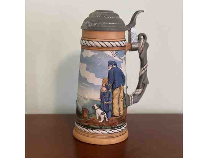 Vintage Norman Rockwell 'Looking Out To Sea' Stein Mug