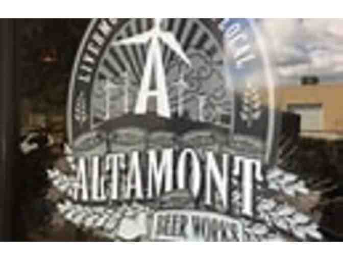 Altamont Beer Works Beach/Lake/River-Themed Gift Basket