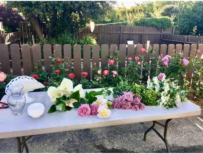 Flower Arranging Class for Four (4) and Authentic Ticino Lunch