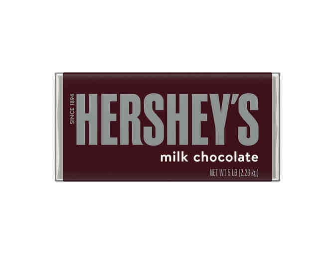 HERSHEY'S 5 lb Milk Chocolate Candy Bar - Photo 1