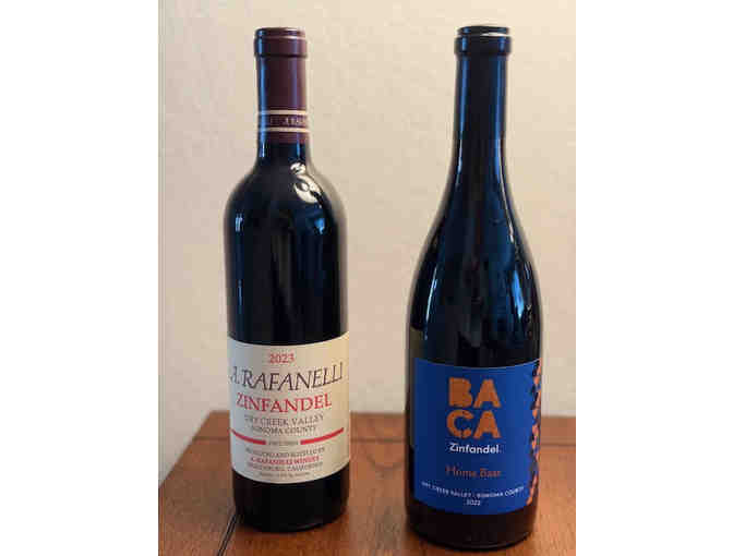 2 Bottles Premium Wine - Baca Zinfandel and A. Rafanelli Zinfandel - Photo 1