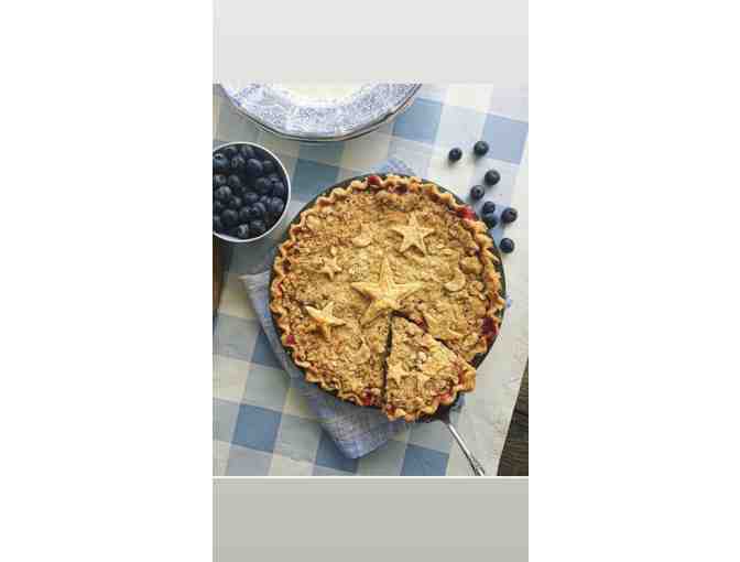 Pie for Two with Doreen Kinsman on her porch