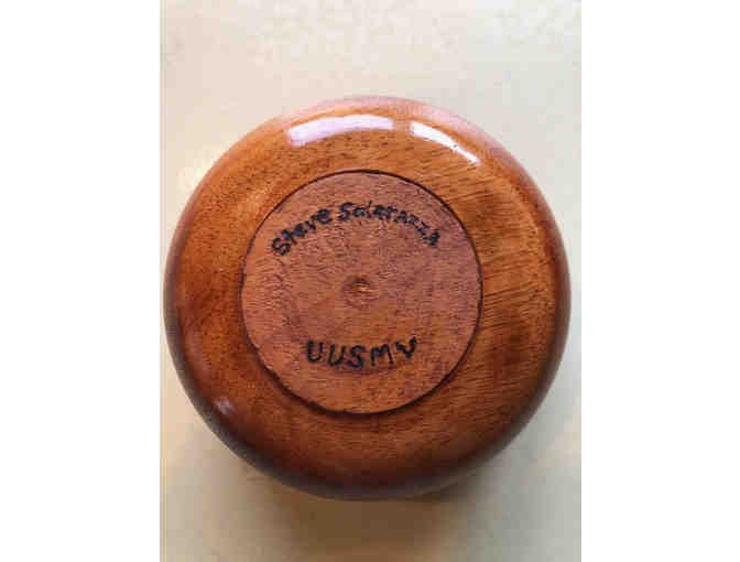 Handmade Mahogany Bowl