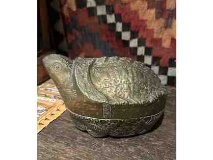 Malleable Silver Turtle from Cambodia