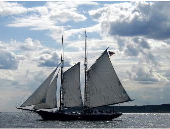 Schooner Sail Out of Gloucester