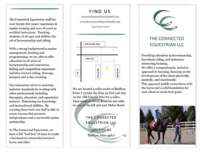 Horseback Riding Lesson - The Connected Equestrian LLC