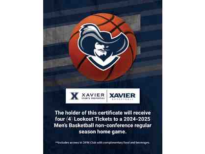 Xavier Basketball Tickets