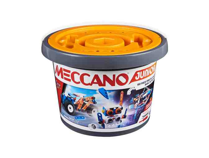 Meccano Junior 150 Piece Free Play Bucket